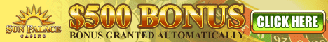 sunpalace casinos bonus